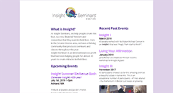 Desktop Screenshot of insightboston.org